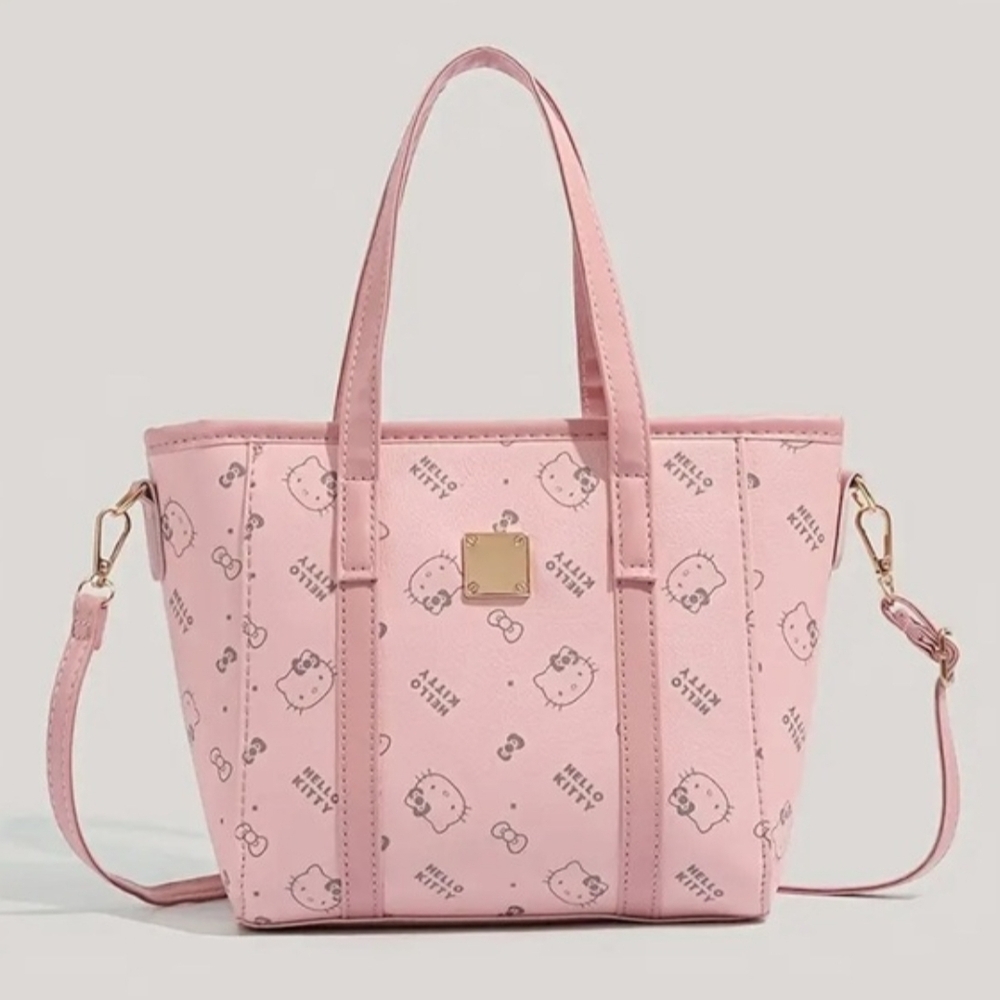 Hello Kitty Pink Mini Tote with Detachable Strap